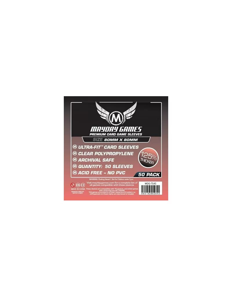 Fundas Card Sleeves Mayday - Mini Euro 7145 - (80x80mm) 50u