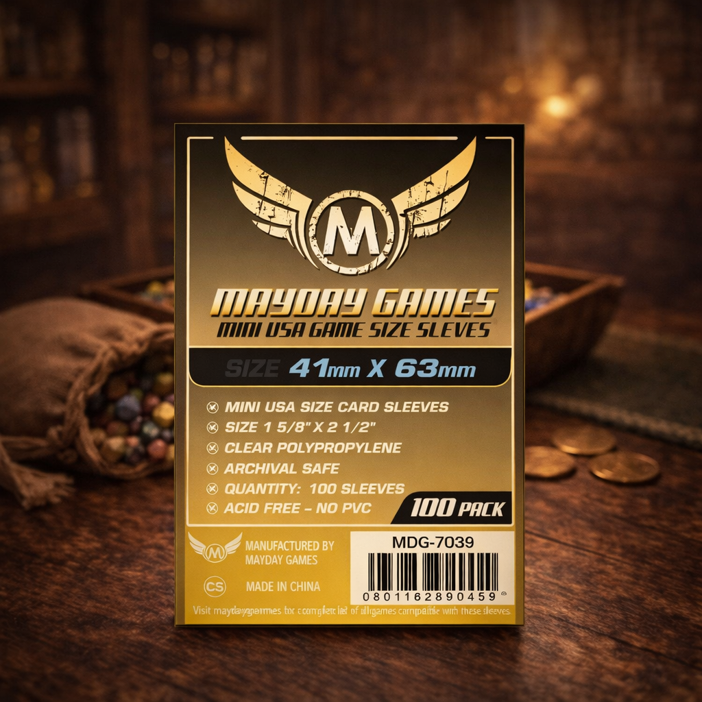 Fundas Card Sleeves Mayday - Mini Euro 7039 - (41x63mm) 100u