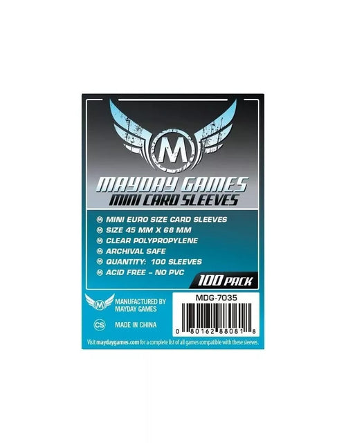 Fundas Card Sleeves Mayday - Mini Euro 7035 - (45x68mm) 100u