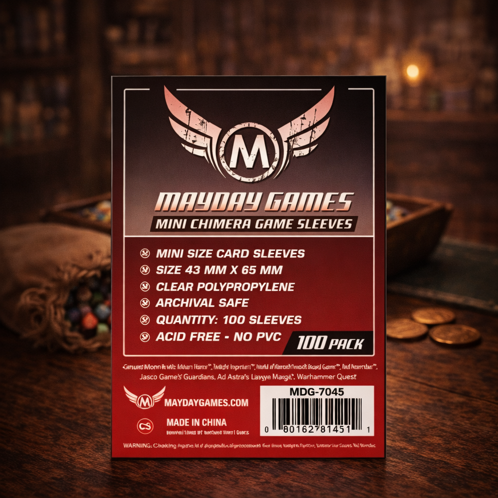 Fundas Card Sleeves Mayday - Mini Euro 7045 - (43x65mm) 100u