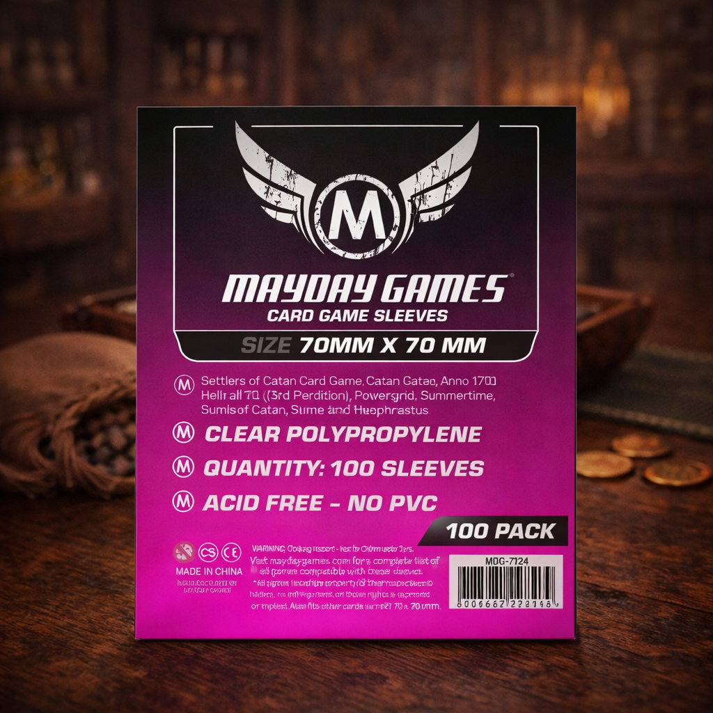 Fundas Card Sleeves Mayday - Mini Euro 7124 - (70x70mm) 100u