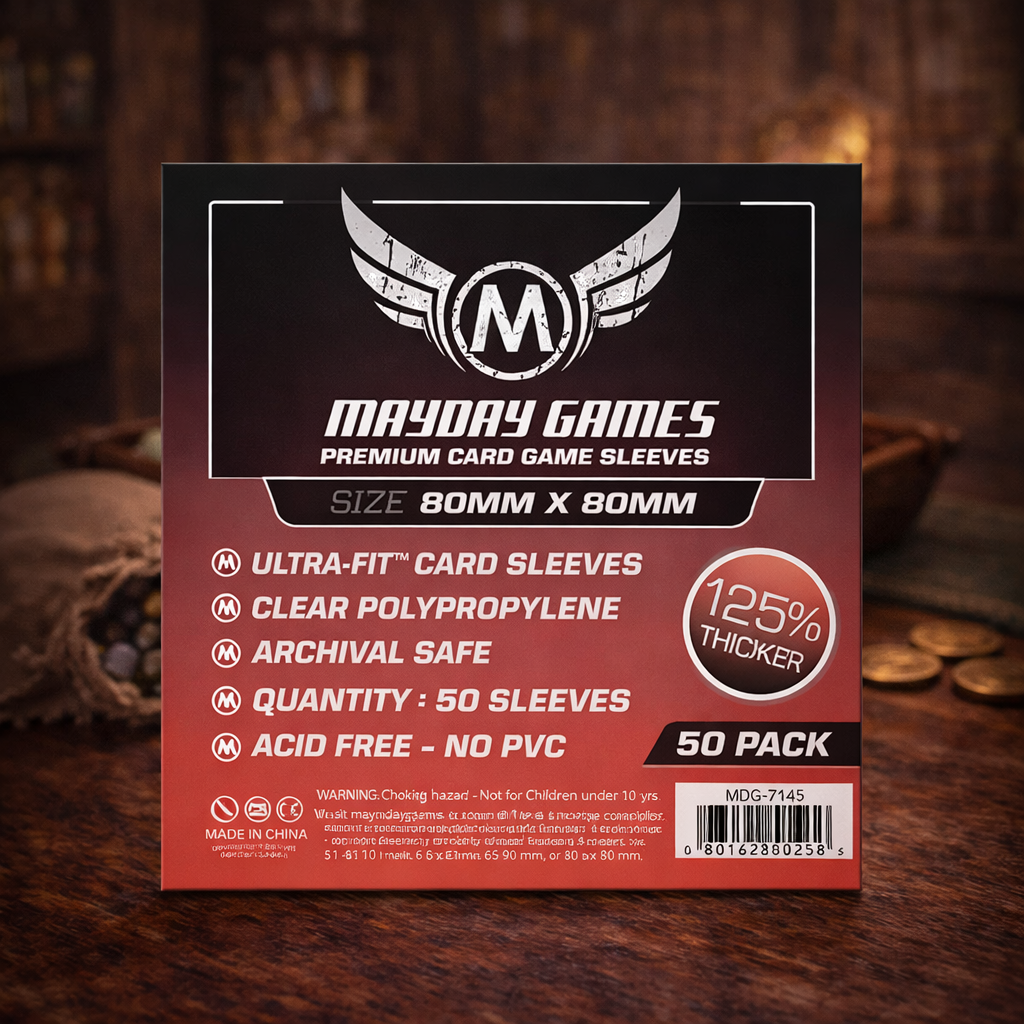 Fundas Card Sleeves Mayday - Mini Euro 7145 - (80x80mm) 50u