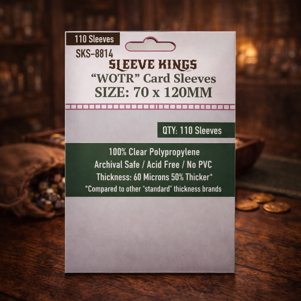 Fundas Sleeve Kings - 8814 WOTR 70x120mm 110u
